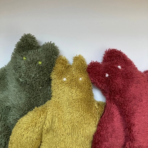 小豆カイロ　ねこマッチョ（大）　※お色お任せ(アトリエ白鯨さん)のメインイメージ